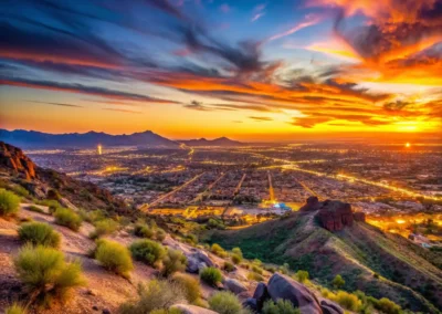 Sunset over Surprise AZ